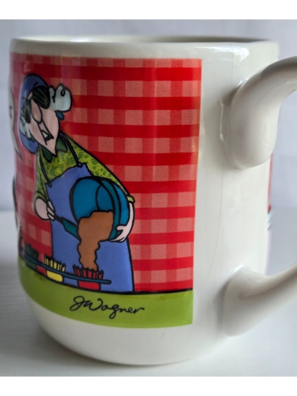 Maxine Hallmark Collectibles Mug I Baked, Cup Too Much Wine? Metal Gift Bag - Picture 5 of 16